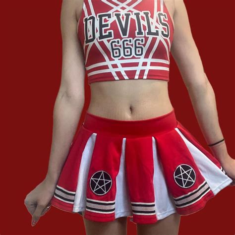 dollskill devil|cutest dollskill ‘devil’ cheerleader costume ♥️  .